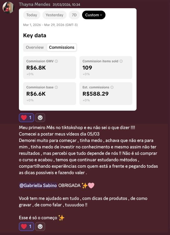 Resultado Thayna Mendes